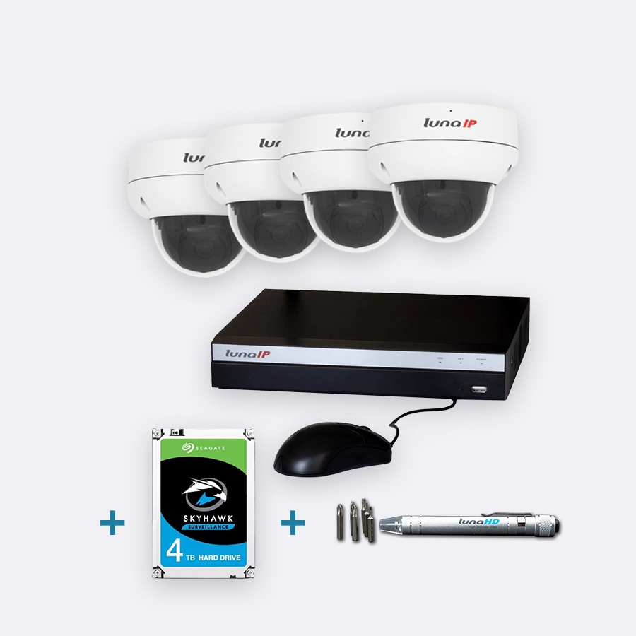 LunaHD Bundle Video Dome-Kamera