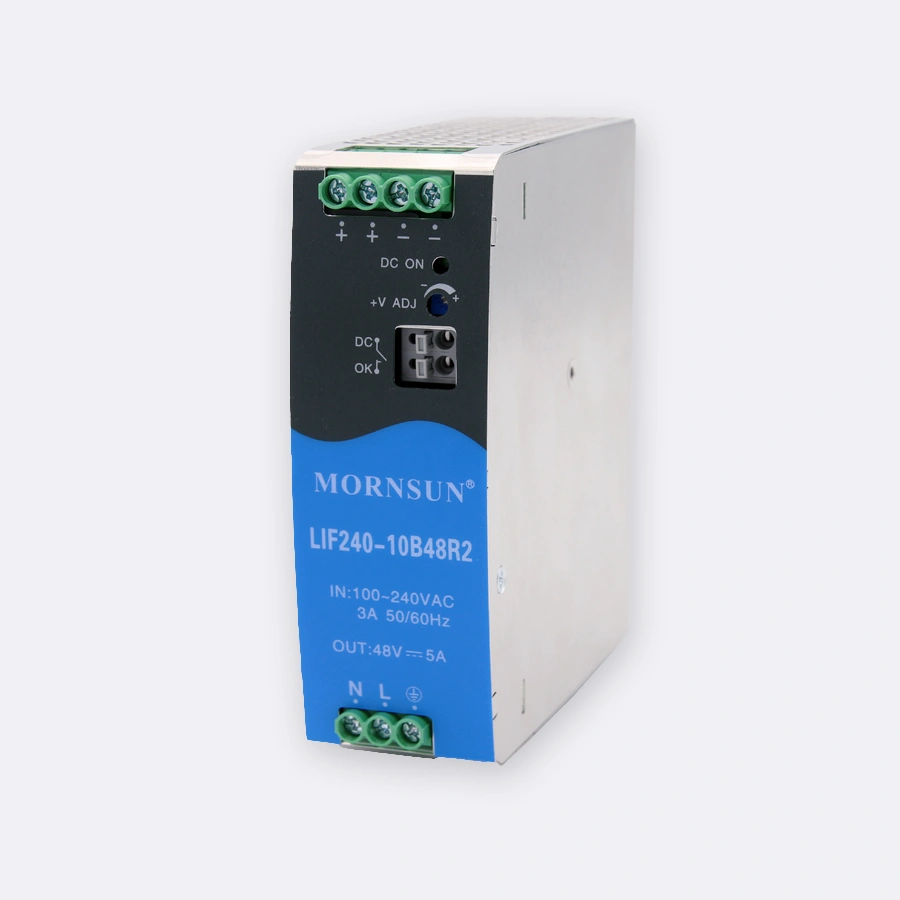 Netzteil 48 V DC, 5 A, für Hutschienenmontage